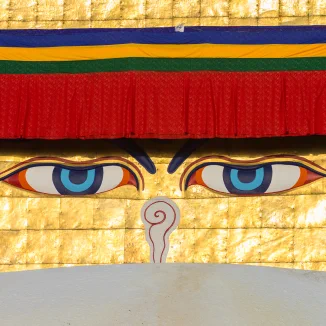 Eyes of the Buddha or Wisdom Eyes – my recently posted photo available on Instagram.